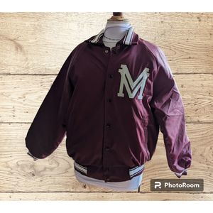 Vintage Hartwell Jackets with letter M on front Jacket   Unisex  SZ L